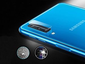 Alogy Szkło hartowane Alogy na tył obiektyw do Samsung Galaxy A7 2018 uniwersalny 2
