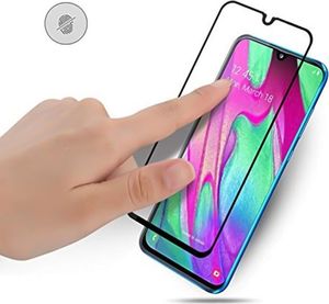 Mocolo TG+ Full Glue 5D do Samsung Galaxy A40 czarne 4