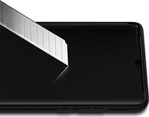 Spigen Szkło Glas.tR Curved do etui Huawei P30 Pro czarny 2