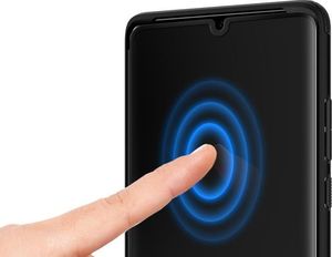 Spigen Szkło Glas.tR Curved do etui Huawei P30 Pro czarny 5