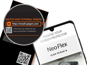 Spigen 2x Folia ochronna Spigen Neo Flex HD do Huawei P30 Pro Case Friendly uniwersalny 6