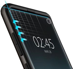 Spigen 2x Folia Spigen Neo Flex HD Samsung Galaxy S10 Case Friendly uniwersalny 2