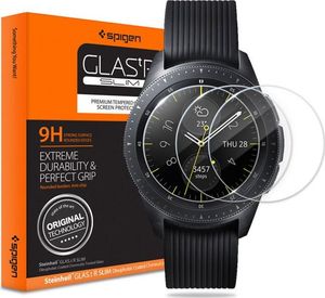 Spigen Szkło Spigen Glas.tR Slim x3 do Samsung Galaxy Watch 42mm uniwersalny 1