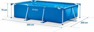 Intex Basen stelażowy 300x200cm (28272) 4