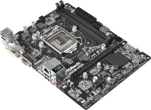 Płyta główna ASRock B85M-HDS R2.0 s1150 B85 2DDR3 USB3 uATX (B85M-HDS R2.0) 3