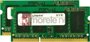 Pamięć do laptopa Kingston ValueRAM, SODIMM, DDR3, 8 GB, 1333 MHz, CL9 (KVR13S9S8K2/8) 1