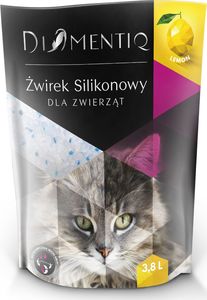 Żwirek dla kota Diamentiq Żwirek sylikonowy DIAMENTIQ - Cytryna 3,8l 1