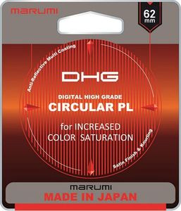 Filtr Marumi MARUMI DHG Filtr fotograficzny Circular PL 62mm uniwersalny 1