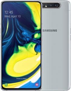 Smartfon Samsung Galaxy A80 8/128GB Dual SIM Srebrny  (SM-A805FZS) 1