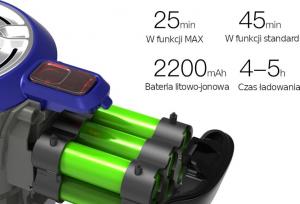 Odkurzacz pionowy Dibea D18 14