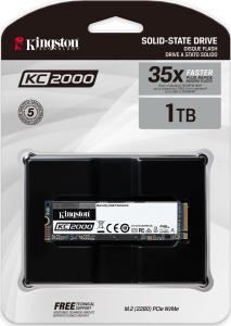 Dysk SSD Kingston SKC2000 1 TB M.2 2280 PCI-E x4 Gen3 NVMe (SKC2000M8/1000G) 3