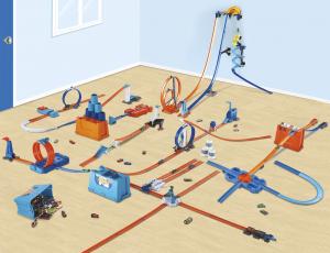 Hot Wheels Wyrzutnia Builder Mega Stunt Box  (GGP93) 7