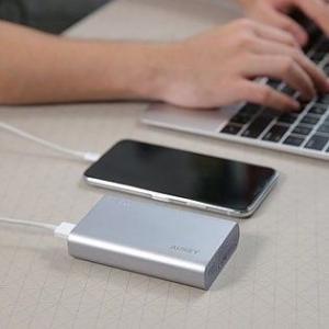 Powerbank Aukey PB-AT10 10050 mAh Szary 2