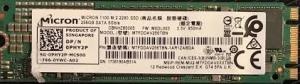 Dysk SSD Micron 1100 256GB M.2 SATA3 (MTFDDAV256TBN) - demontaż 1