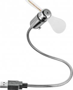 Wentylator USB Trust Flex z zegarem szary (23235) 2