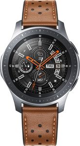 Tech-Protect skórzany pasek do Samsung Galaxy Watch 46mm Brązowy 2
