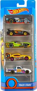 Hot Wheels Zestaw 5 Samochodów Track Stars 5-Pack (DJG23/DVG03) 1