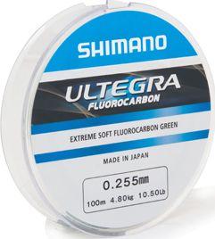 Shimano Żyłka Ultegra Fluorocarbon 0,125mm 100m 1,35kg Green (ULTFLRG10012) 1