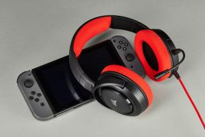 Słuchawki Corsair HS35 Czerwone (CA-9011198-EU) 4