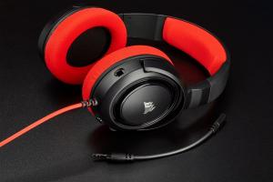 Słuchawki Corsair HS35 Czerwone (CA-9011198-EU) 5