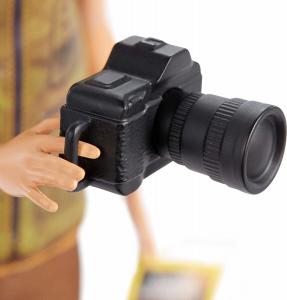 Lalka Barbie Mattel National Geographic - Fotografka dzikiej przyrody z aparatem (GDM44/GDM46) 2