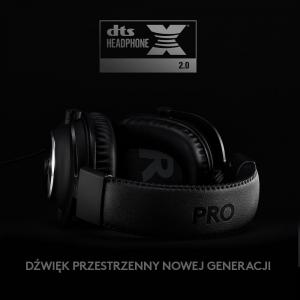 Słuchawki Logitech G Pro X Czarne (981-000818) 3