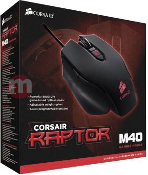 Mysz Corsair Raptor M40 (CH-9000041-EU) 3