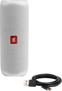 Głośnik JBL Flip 5 biały (JBLFLIP5WHITE) 5