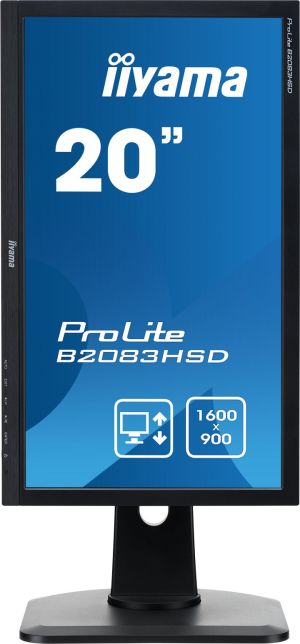 Monitor iiyama ProLite B2083HSD-B1 4