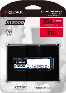 Dysk SSD Kingston A2000 1 TB M.2 2280 PCI-E x4 Gen3 NVMe (SA2000M8/1000G) 3