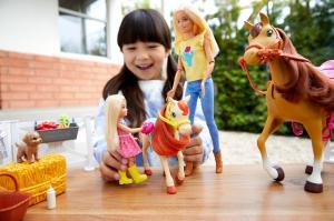 Lalka Barbie Mattel - Stadnina Koni (FXH15) 2