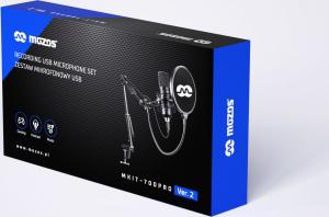 Mikrofon Mozos Zestaw MKIT-700PRO v2 Mikrofon USB + Pop filtr + statyw 5