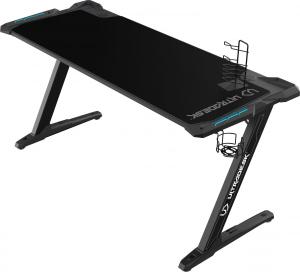 Biurko Ultradesk Space XXL Czarne 154 cmx61 cm 4