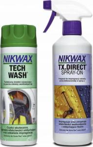 Nikwax Zestaw pielęgnacyjny Tech Wash / TX Direct Spray-On do odzieży 300 ml 1