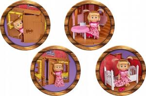 Simba Masza i Niedźwiedź Dwupoziomowy dom Maszy (115859) 7