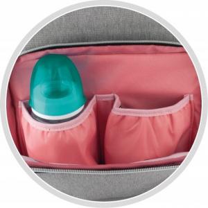 Canpol Plecak dla mamy z funkcją przypięcia do wózka szary 3