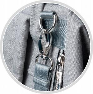 Canpol Plecak dla mamy z funkcją przypięcia do wózka szary 6