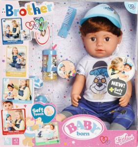 Zapf Lalka BABY born® Interaktywna braciszek (826911) 1