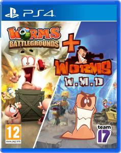 Worms Battlegrounds + Worms W.M.D. PS4 1