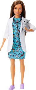 Lalka Barbie Mattel Kariera Weterynarz (DVF50/GJL63) 1
