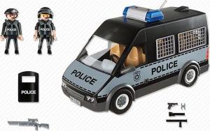 Playmobil Samochód brygady policyjnej ze światłem i dźwiękiem (6043) 2