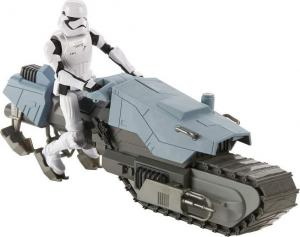 Figurka Hasbro Star Wars Galaxy of Adventures - First Order Driver & Treadspeeder (E3030) 3