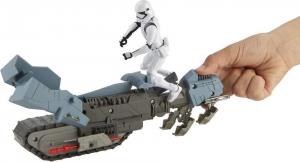 Figurka Hasbro Star Wars Galaxy of Adventures - First Order Driver & Treadspeeder (E3030) 6