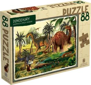 Nasza Księgarnia Puzzle 88 Dinozaury 1