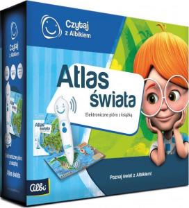 Albi Czytaj z Albikiem Zestaw z Atlasem Świata + Szopka 2