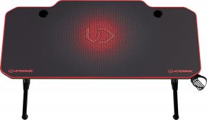 Biurko Ultradesk Frag Czerwone 140 cmx60 cm 7