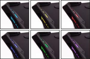 Biurko Ultradesk Invader Czerwone 120 cmx64 cm 12