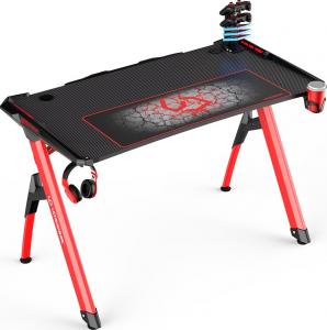 Biurko Ultradesk Invader Czerwone 120 cmx64 cm 16