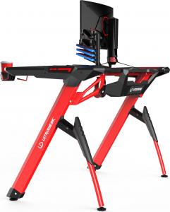 Biurko Ultradesk Invader Czerwone 120 cmx64 cm 9