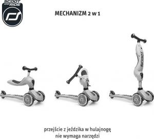 Hulajnoga Scoot and Ride Highwaykick 1 Żółty (96354) 4